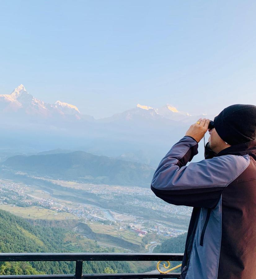 Mount Blue Tourist Hostel - Pokhara Buitenkant foto